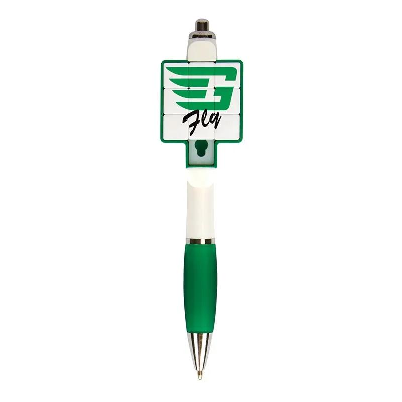 Pen Ballpoint Puzzle Fidget Plunge-Action - 5 3/4 in
