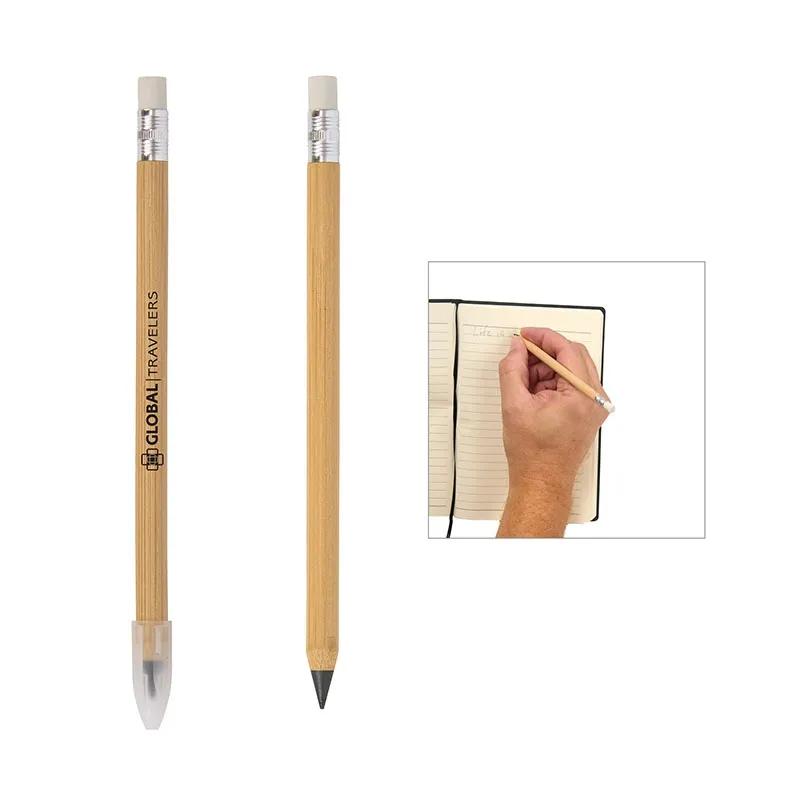Pencil Bamboo Eternal Inkless with Eraser - 6 1/4 in - product view 5