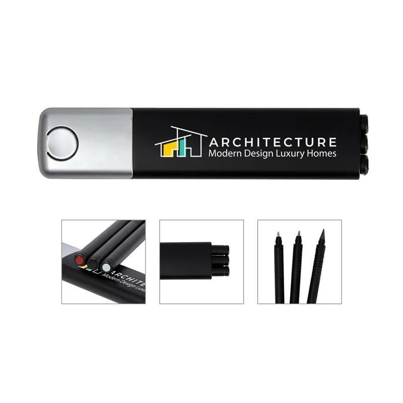 Pen Set 3-in-1 with Eternal Pencil - 5 7/16 in - product view 7