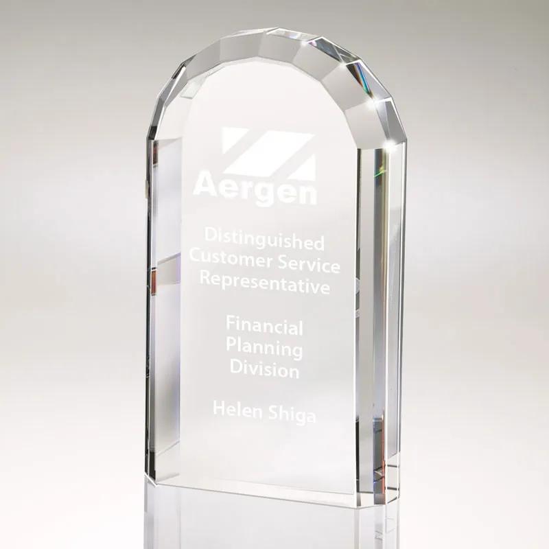 Crystal Award Arch Large - 8 x 4 1/4 in