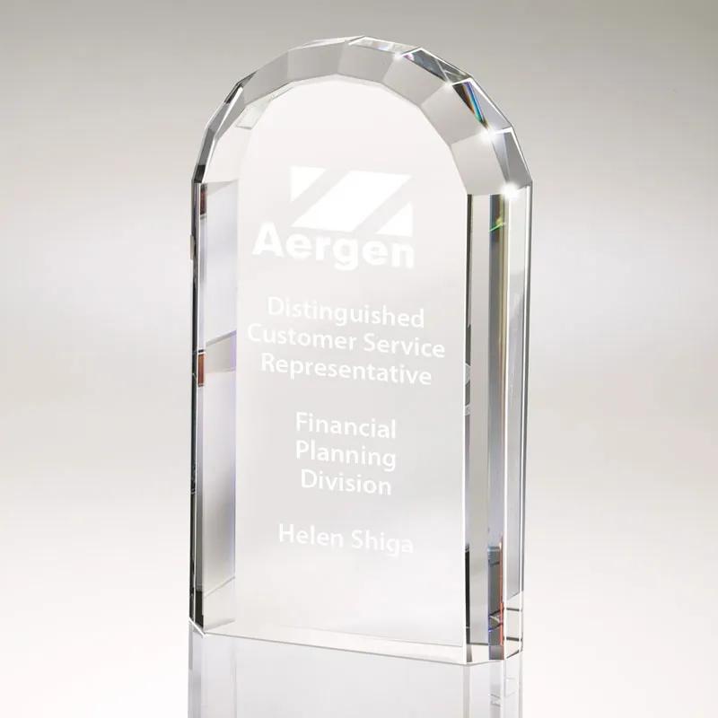 Crystal Award Arch Large - 8 x 4 1/4 in - product view 3
