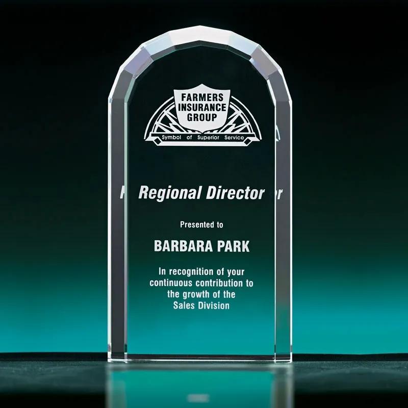 Crystal Award Arch Large - 8 x 4 1/4 in - product view 4