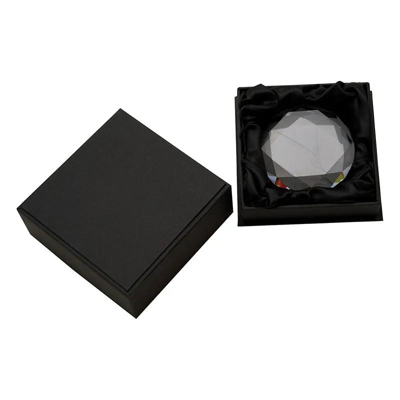 Crystal Paperweight Gem Cut Octagon Face - 2.75 in - product view 6