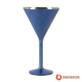 Insulated Martini Glass Double Wall Steel Stemmed - 8 oz - product view 5