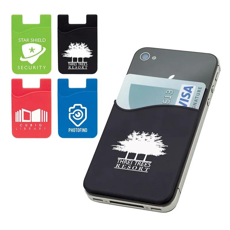 Phone Wallet Silicone Adhesive 2-Card - 2 1/4 x 3 3/8 in - product view 3