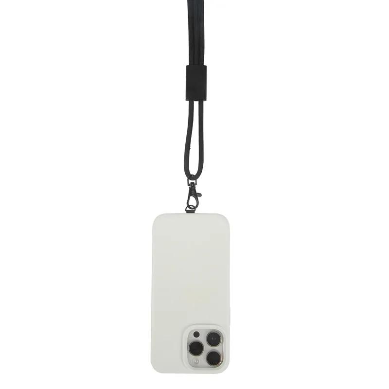 Phone Lanyard Adjustable RPET Recycled - 47 1/4 in - product view 4