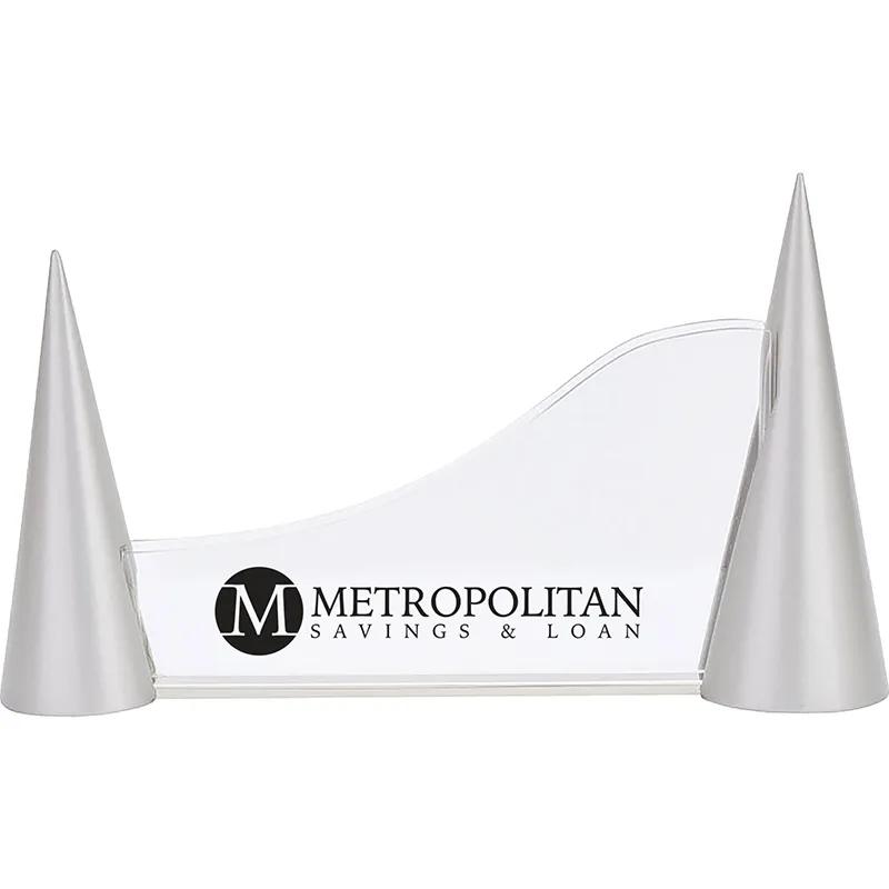 Business Card Holder Acrylic Clear Desktop Display
