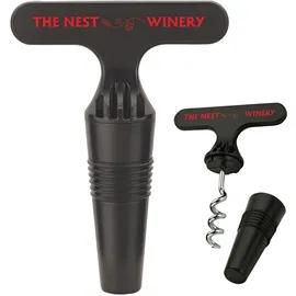 Bottle Opener Wine Stopper 3-in-1 Tool - 3 1/2 in H
