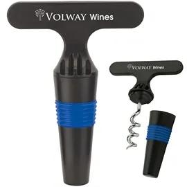 Bottle Opener Wine Stopper 3-in-1 Tool - 3 1/2 in H - product view 3