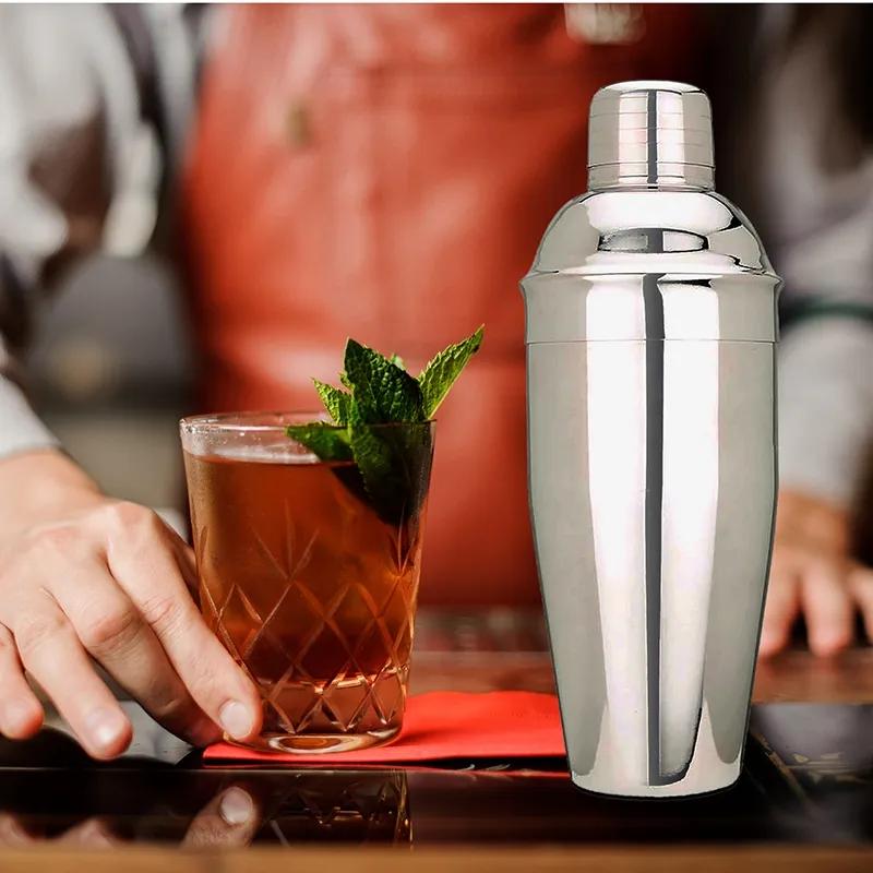 Cocktail Set 7-Piece Bamboo Holder Steel Tools - 19 oz - product view 8