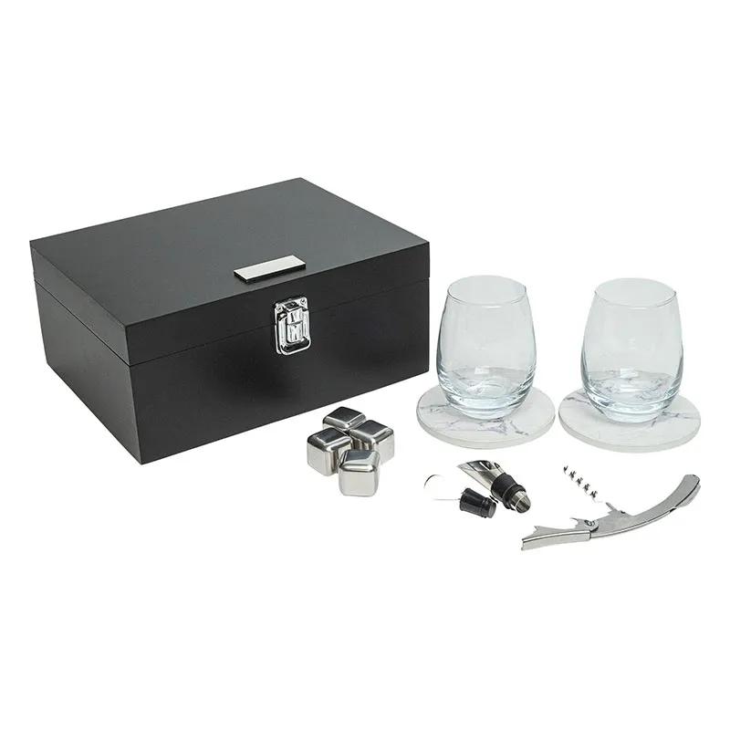 Wine Set with Glasses and Tools - 10 Piece - product view 3