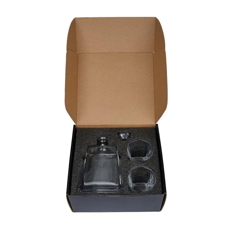 Whiskey Decanter Set with Thick Base - 25 oz - product view 3