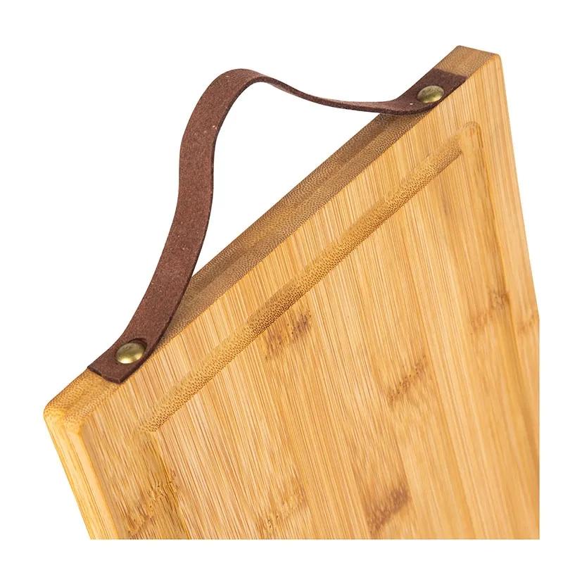 Bamboo Multi-Purpose Board with Juice Groove - product view 3