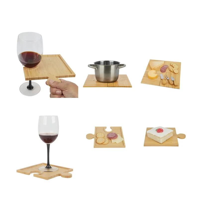 Entertainment Board Bamboo Multi-Function Puzzle Set - product view 3