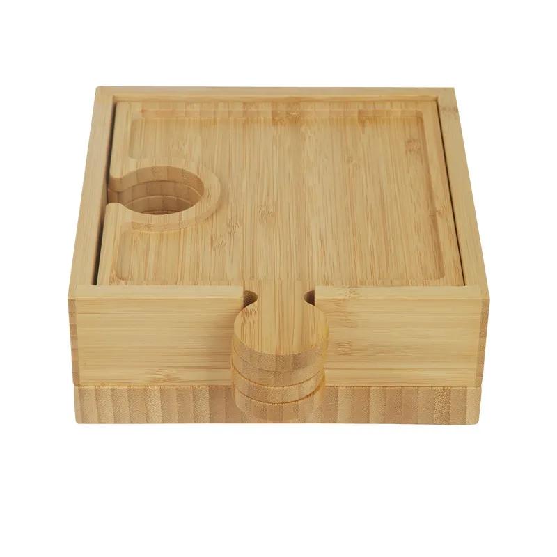 Entertainment Board Bamboo Multi-Function Puzzle Set - product view 4
