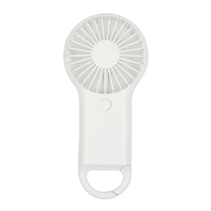 Portable Hand Fan 3-Speed Carabiner Clip - 6 7/8 in - product view 2