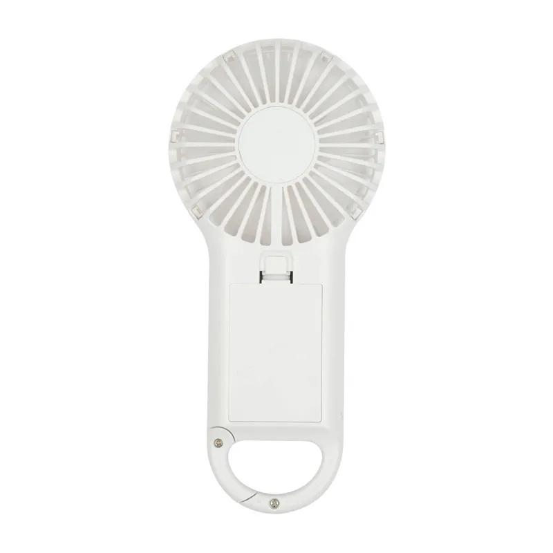 Portable Hand Fan 3-Speed Carabiner Clip - 6 7/8 in - product view 3
