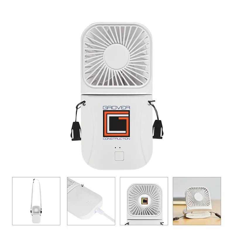 Rechargeable Hand Fan Multi-Use Folding - 5 15/16 in - product view 9