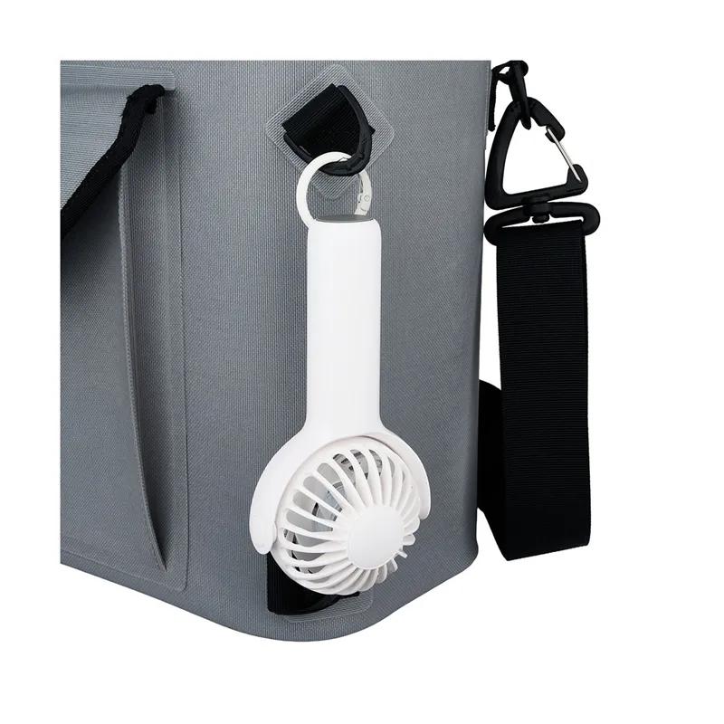 Rechargeable Hand Fan Rotatable Head Carabiner - 5 13/16 in - product view 6