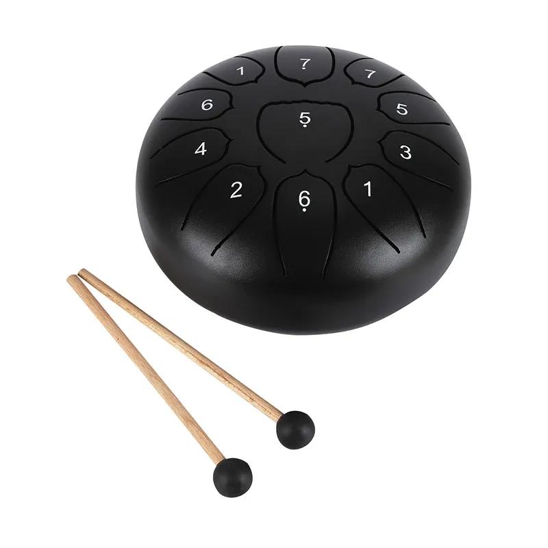 Steel Tongue Drum Set with 11 Notes - 6 in - product view 3