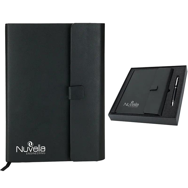 Journal Gift Set Hardcover with Magnetic Closure Pen
