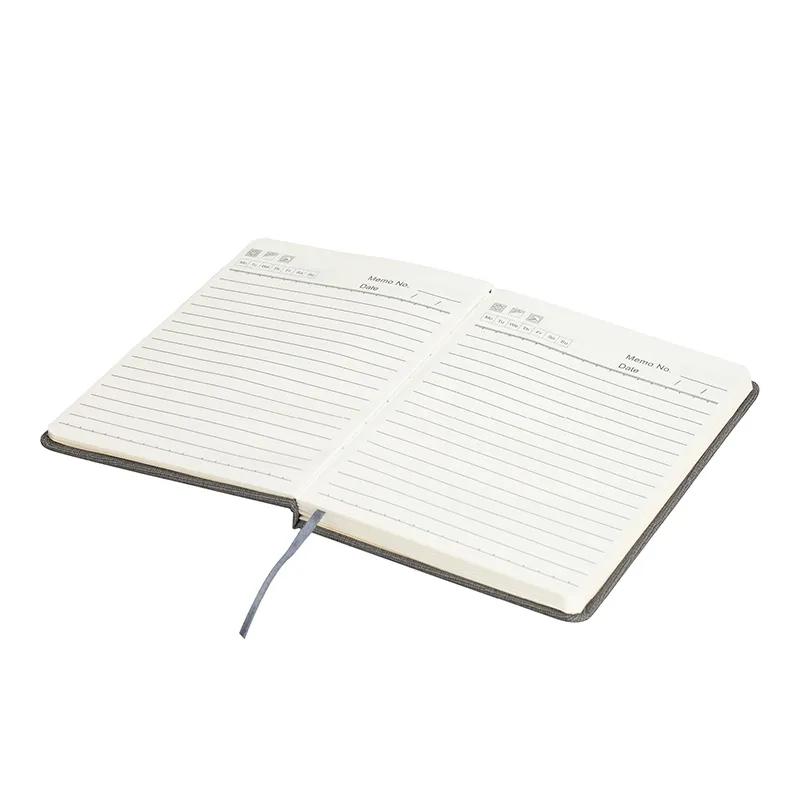 Journal Gift Set Magnetic Grey Cover with Stylus Pen - product view 4