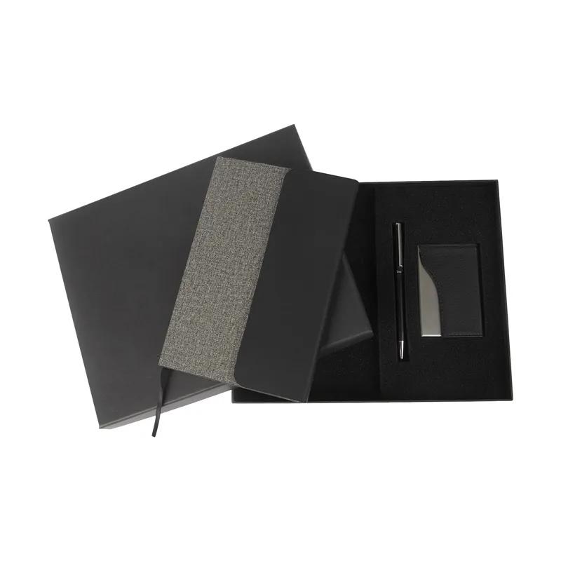 Journal Gift Set Hardcover Magnetic with Card Case Pen - product view 2