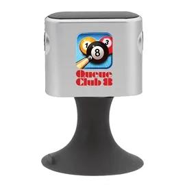 Headphone Splitter with Silicone Phone Stand - 1.25 x 1.75 in