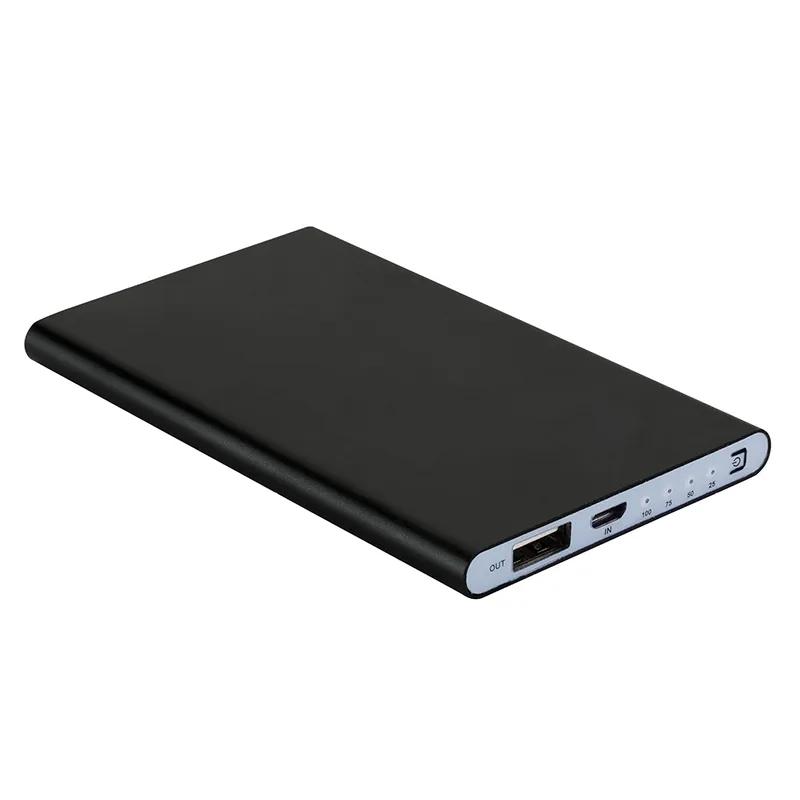 Aluminum Power Bank UL Listed with Indicator Lights - 4000mAh - product view 2