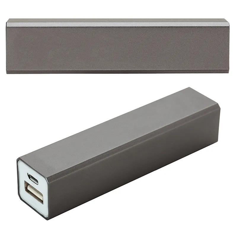 Aluminum Power Bank UL Listed Compact Design - 1900mAh - product view 2