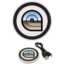 Wireless Charging Pad with Silicone Accent Ring - 2.75 in