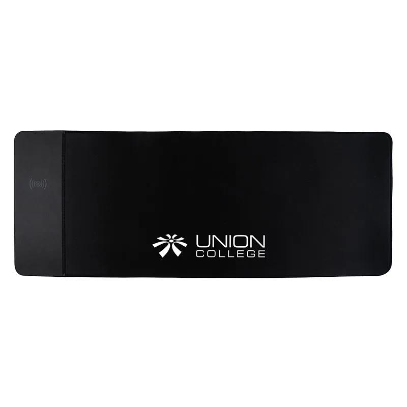 Wireless Charging Mouse Pad 10W Neoprene - 30 x 12 in