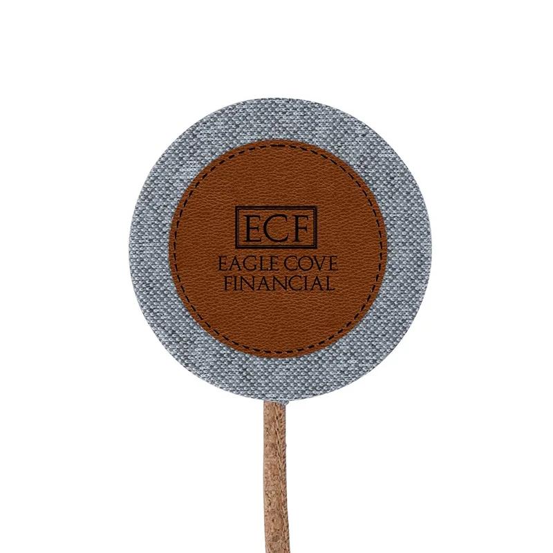 Wireless Charging Pad 10W RPET Cork - 2.4 x 2.4 in - product view 2