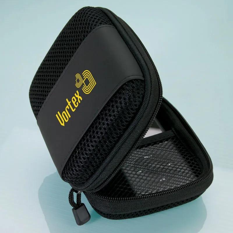 Stereo Speaker Case Portable with Carabiner Aluminum - product view 3