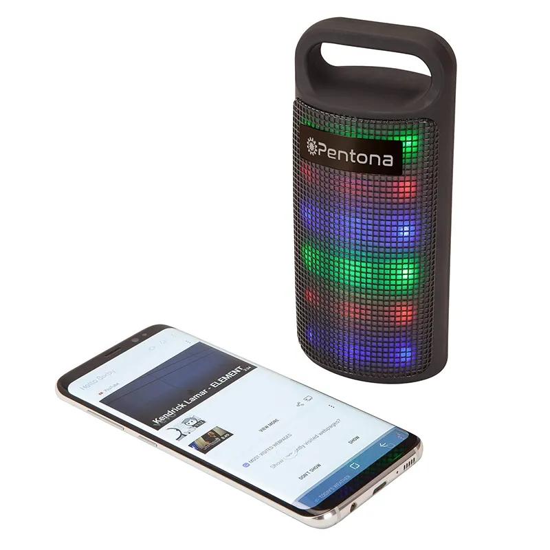 Wireless Speaker Light-Up 3W RGB LED - 2.6 x 6 in - product view 3