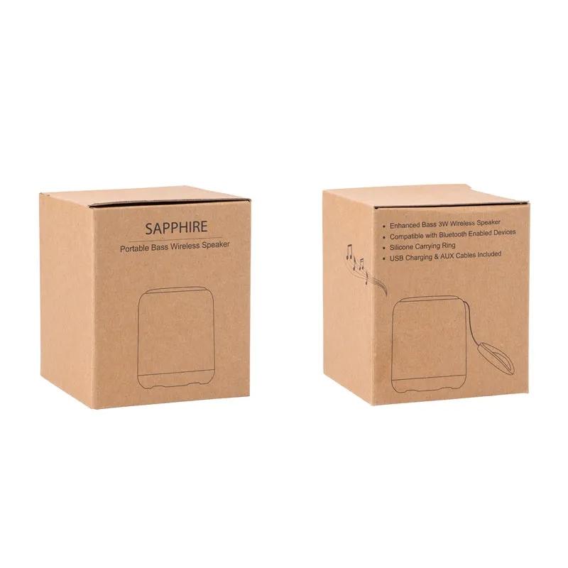 Bluetooth Speaker Cylindrical Silicone - 3W 40mm - product view 7