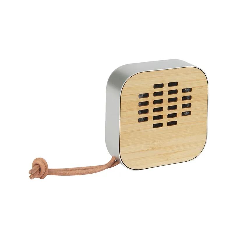 Bluetooth Speaker Bamboo Recycled Aluminum - 3W - product view 2