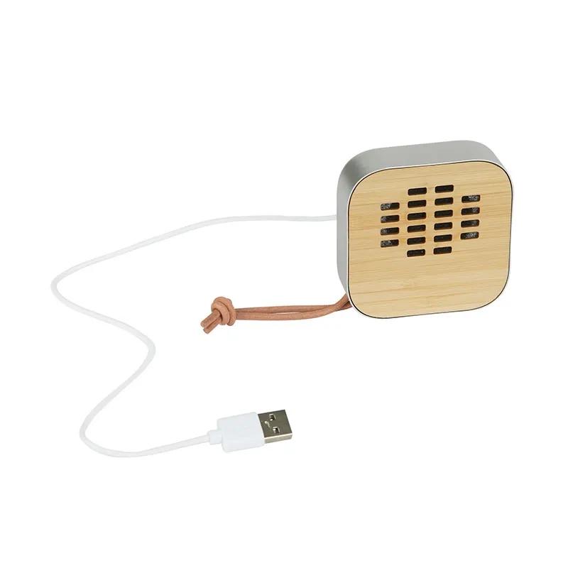 Bluetooth Speaker Bamboo Recycled Aluminum - 3W - product view 3