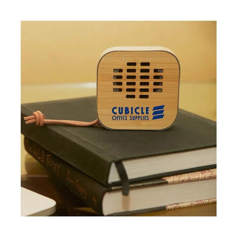 Bluetooth Speaker Bamboo Recycled Aluminum - 3W - product view 5