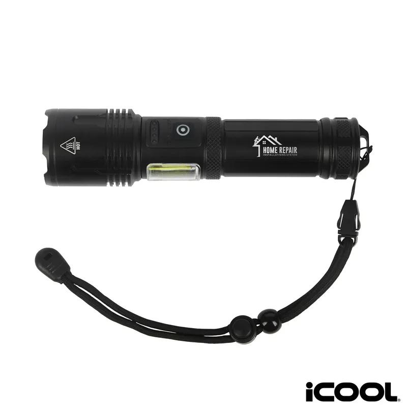 iCOOL Longmont Rechargeable 1000-Lumen Aluminum Tactical Flashlight - product view 1
