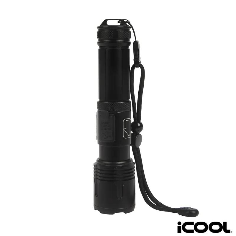 Tactical Flashlight Rechargeable Aluminum 1000 Lumen - 7 in - product view 2