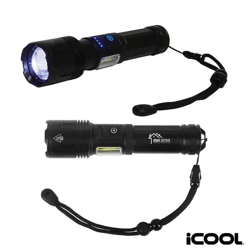 Tactical Flashlight Rechargeable Aluminum 1000 Lumen - 7 in - product view 8