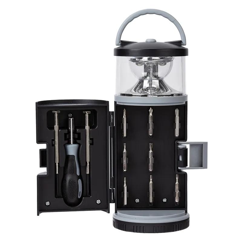 LED Lantern with 11-Piece Tool Kit - 7.5 in - product view 3