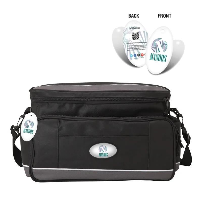 Cooler Bag with BBQ Tools and PEVA Lining - 15 Can - product view 4