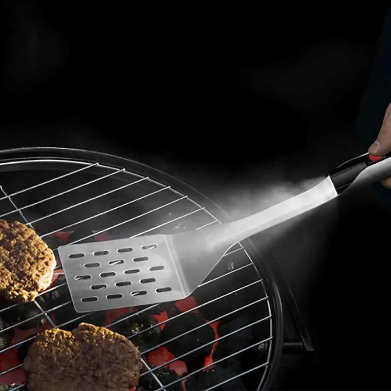 BBQ Tool Set with LED Lights and Steel Construction - product view 5