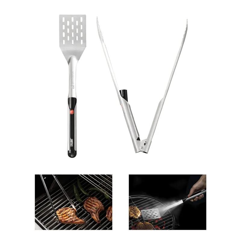 BBQ Tool Set with LED Lights and Steel Construction - product view 7