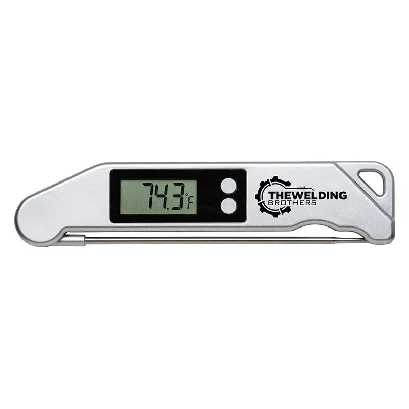 Digital BBQ Thermometer with Foldable Steel Probe