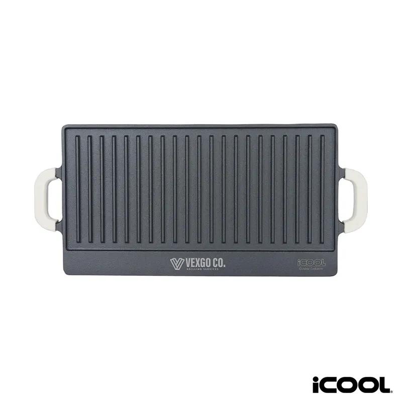 iCOOL Banff Reversible Cast Iron Griddle - product view 1