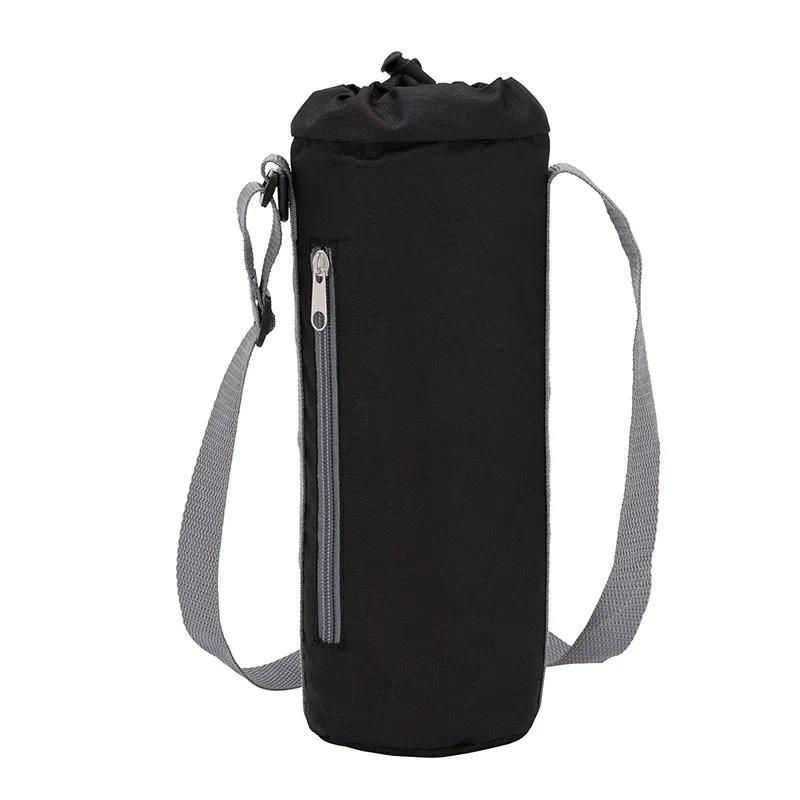 Insulated Bottle Carrier with Adjustable Strap - product view 2
