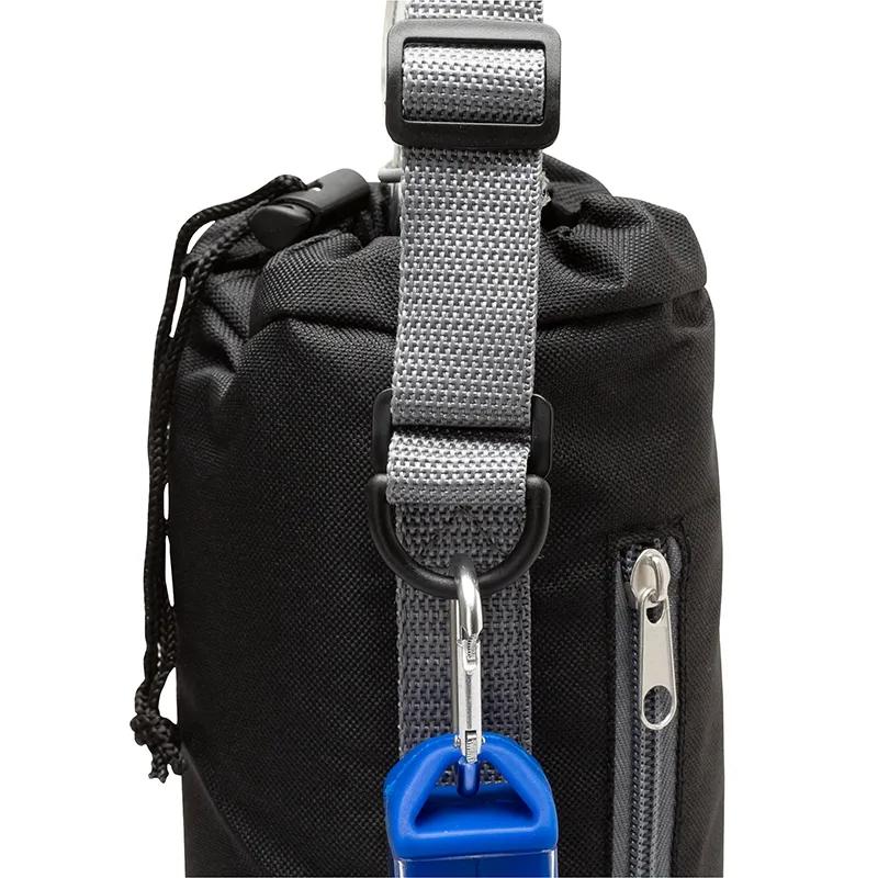 Insulated Bottle Carrier with Adjustable Strap - product view 5